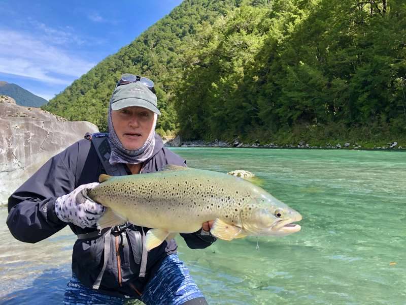 Guided Helicopter Fly Fishing Trip